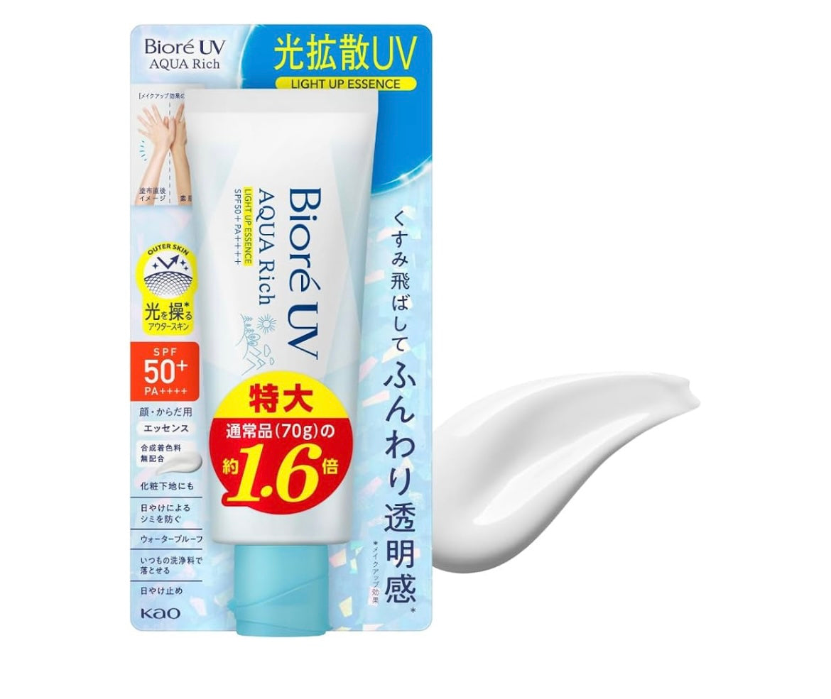 BIORE UV Aqua Rich SPF krem, SPF50+/PA+++, 110 gr