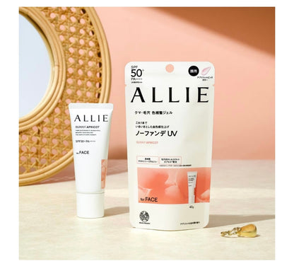 ALLIE Chrono Beauty color Tuning UV 02, Doimiy go'zal rang beruvchi SPF Krem, SPF50+/PA++++, 40 gr