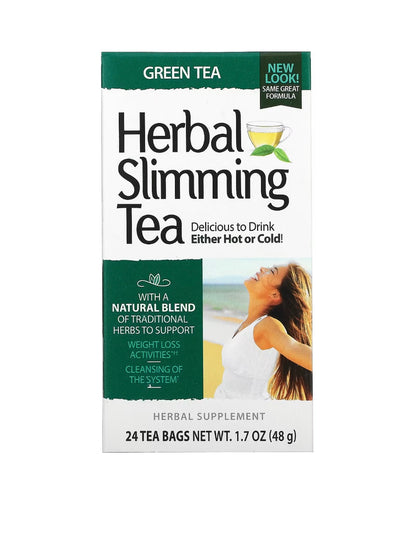 Herbal Slimming tea, Sog'lom ozish uchun choy, 24 dona