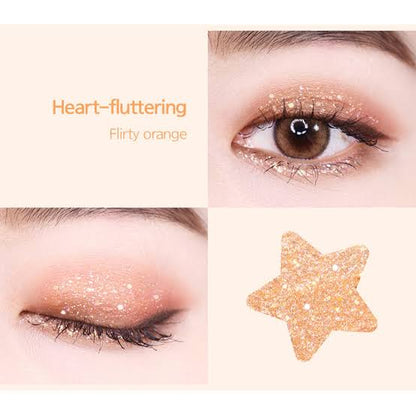 Black Rounge Glitters, G03 Gold orange honey