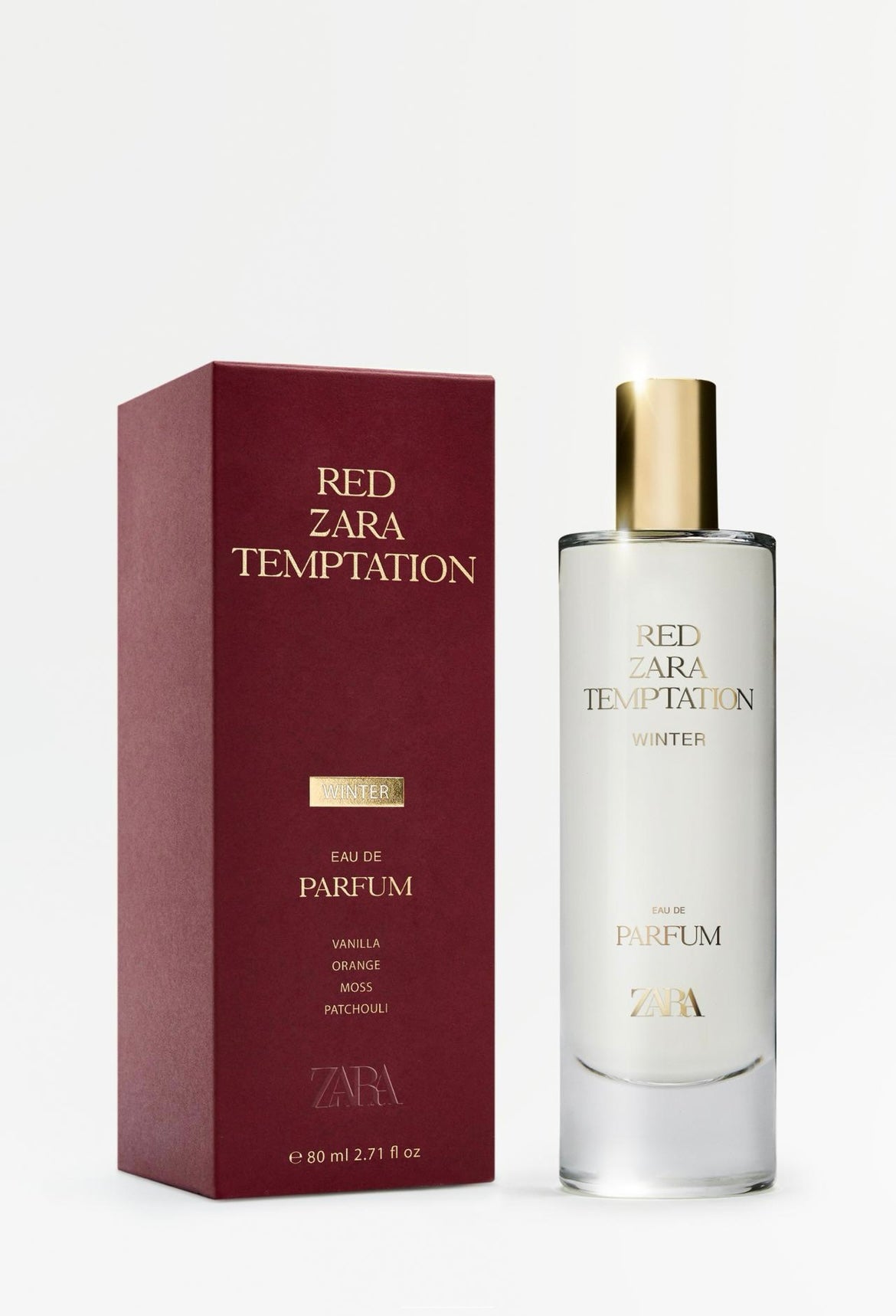 ZARA Red Temptation Winter EDP, 80 ml