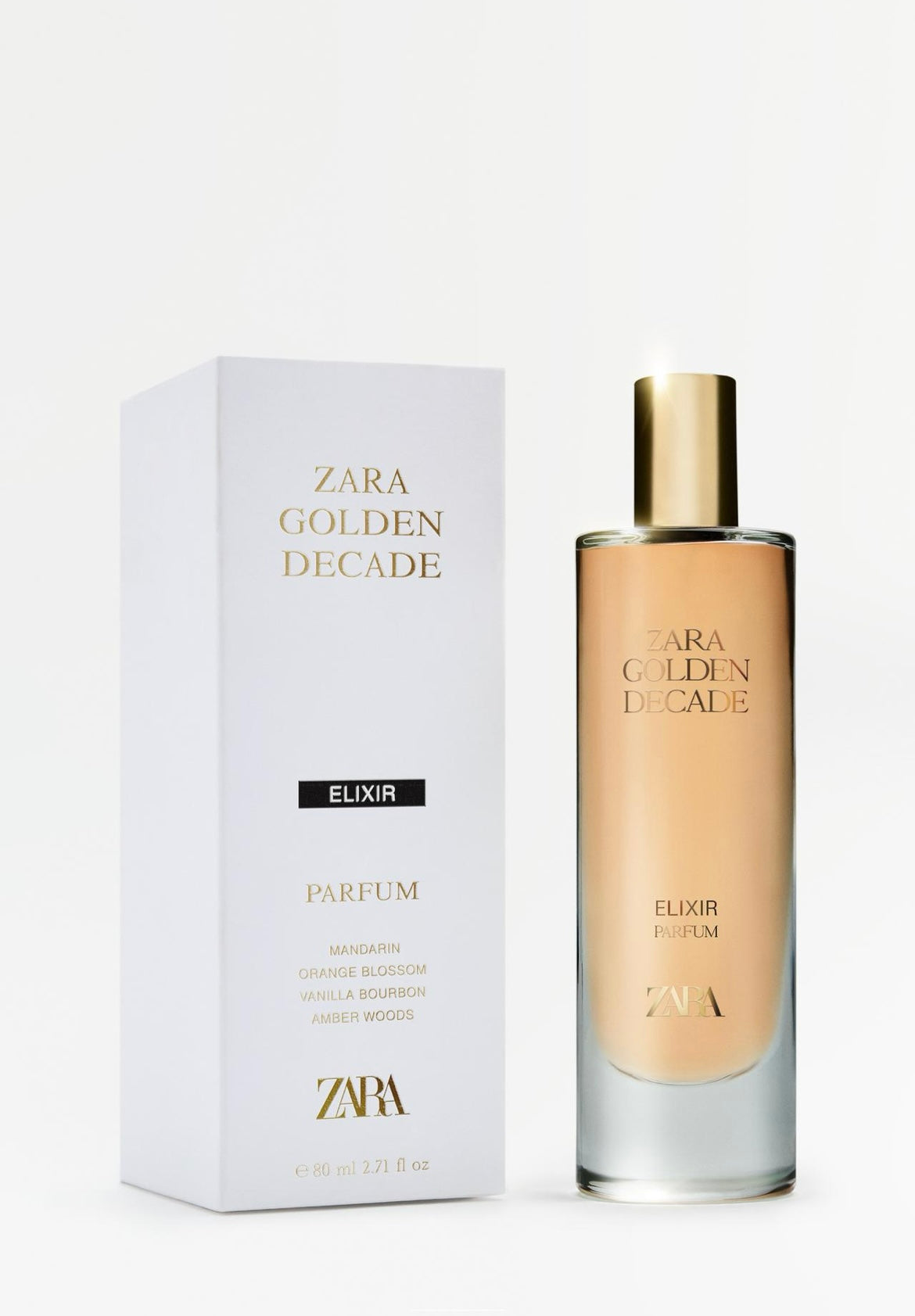 ZARA Golden Decade Elixir, Parfum 80 ml