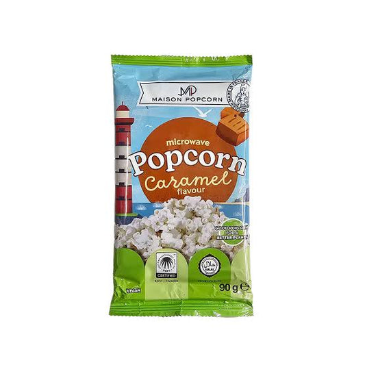 Maison Popcorn Caramel, Mikrovalnovkada Karamelli Popcorn, 3 daqiqada tayyor, 90 gr