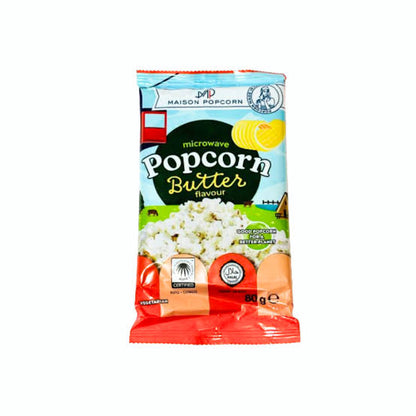 Maison Popcorn Butter, Mikrovalnovkada popkorn, 3 daqiqada, 80 gr