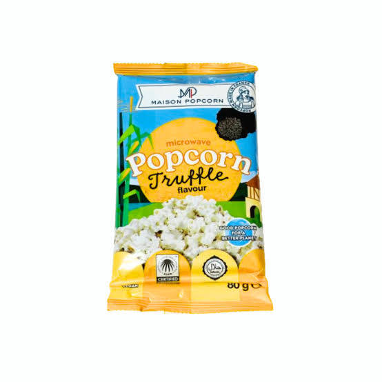 Maison Popcorn Truffle, Mikrovalnovkada popcorn, 3 daqiqada, 80 gr