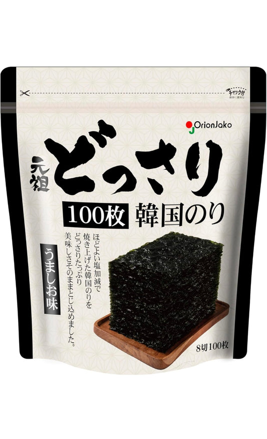 NORI Onigiri va guruch uchun nori, 100 dona