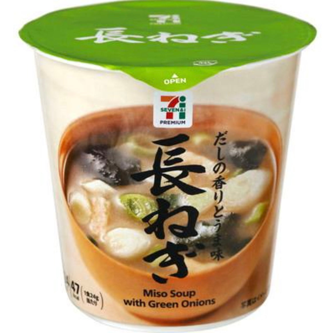 Miso Soup yashil piyozli Seven-Eleven