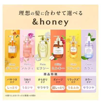 440 ml, HONEY Shampun, Deep Moisture Shampoo