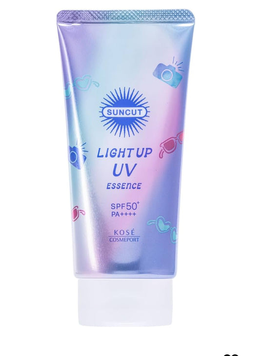 80 gr, KOSE Suncut Light Up UV Essence, Sunscreen SPF50+/PA++++