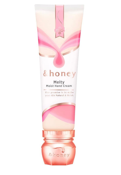 50 gr, HONEY Melty Moist hand cream ( Smooth), Qo'l uchun krem, Pink rose